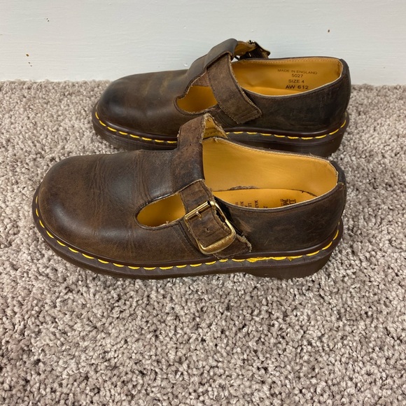 Dr. Martens | Shoes | Dr Martens Polley Smooth Leather Mary Janes | Poshmark